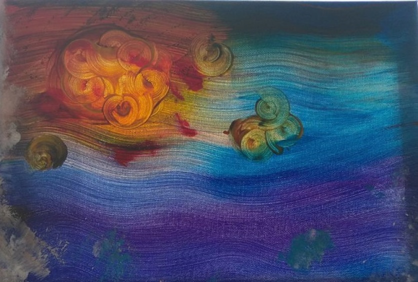 Swirl Acrylic on canvas